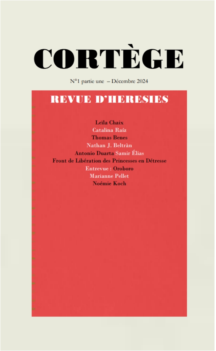 Couverture de CORTÈGE n°1